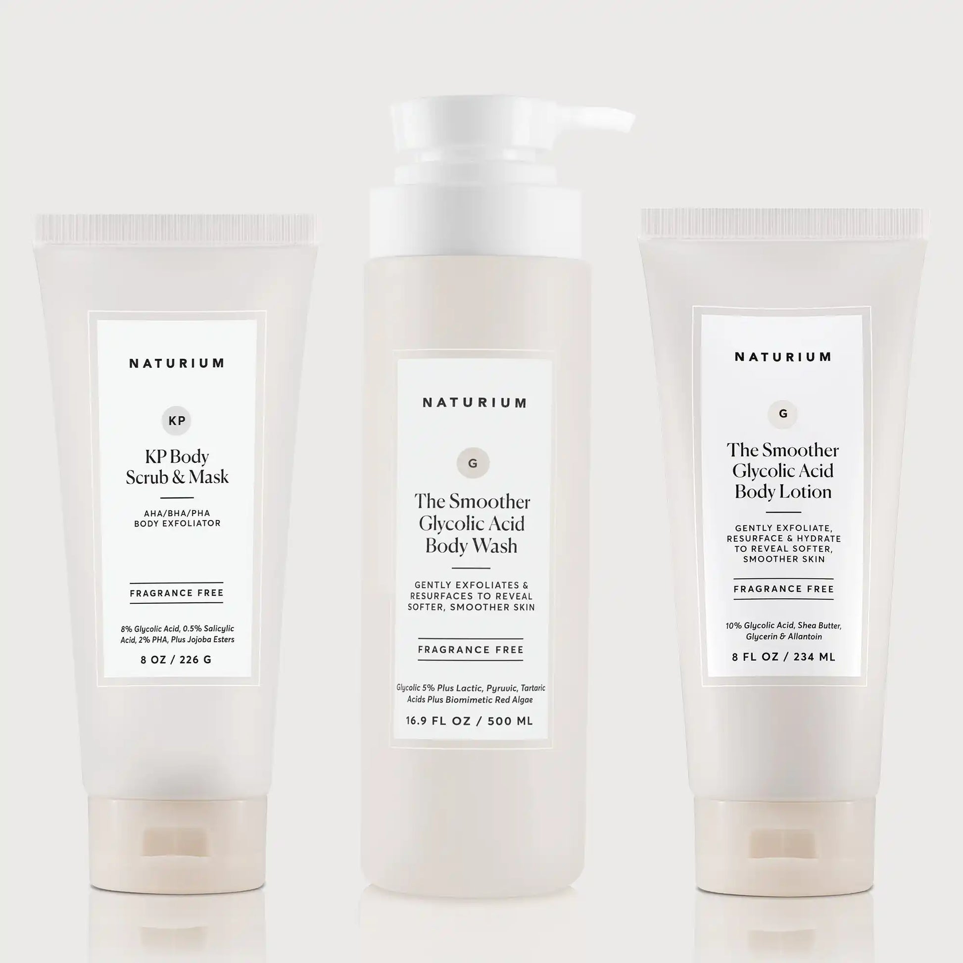 the-glycolic-acid-body-bundle-o0 NATR_KPScrub_SmootherBodyWash_SmootherLotion_Bundle_ecomm.webp