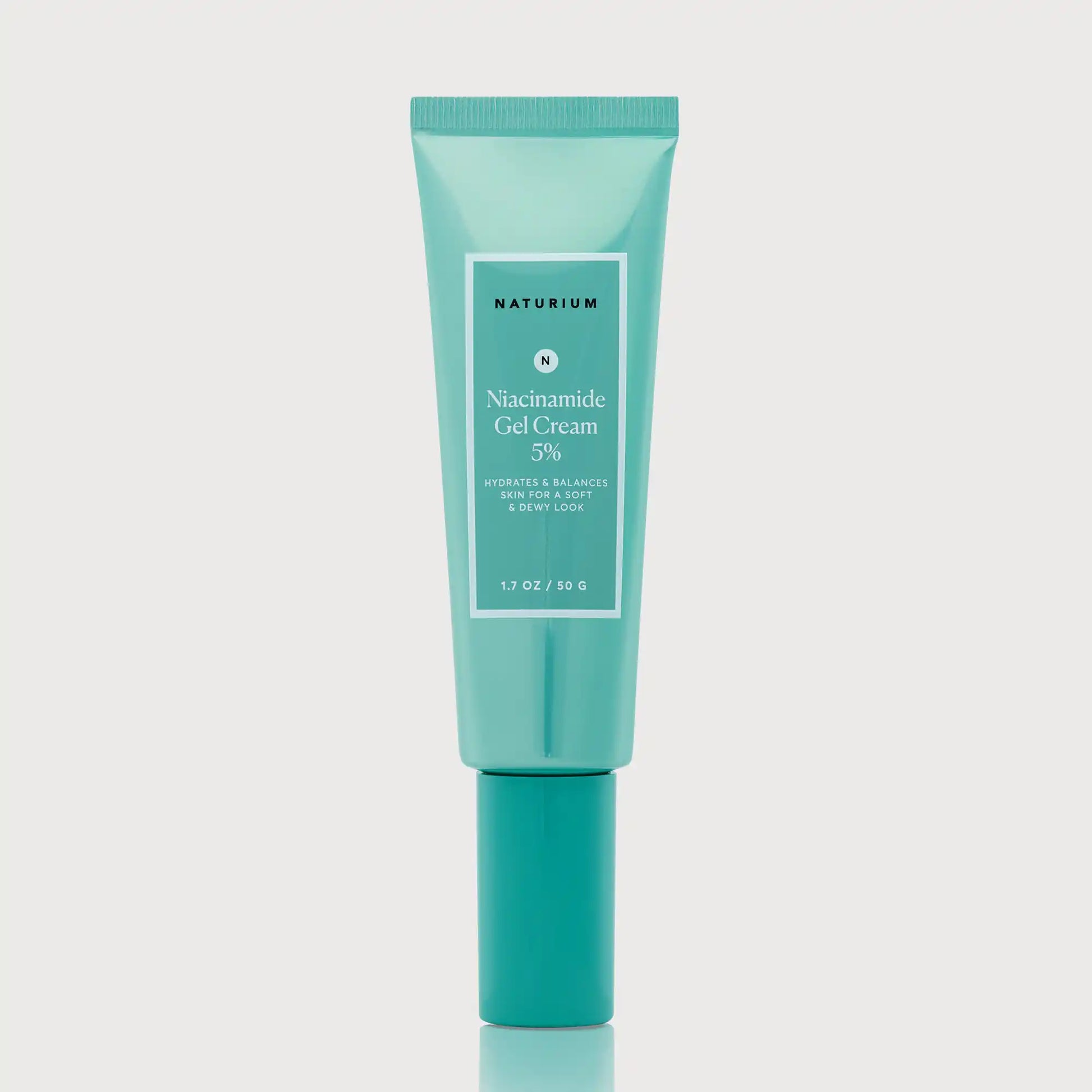 niacinamide-gel-cream-5-k6 NATR_NiaGelCream_tube_front_CapOn_bonebkgd.webp